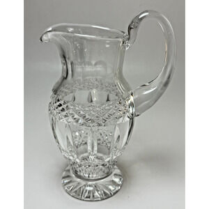 Waterford Small Individual 10oz Water Pitcher Jug with Ice Lip Crystal Barware